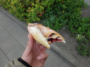 Delicious sweet breadthing