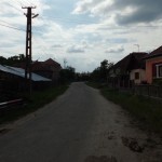 The village road