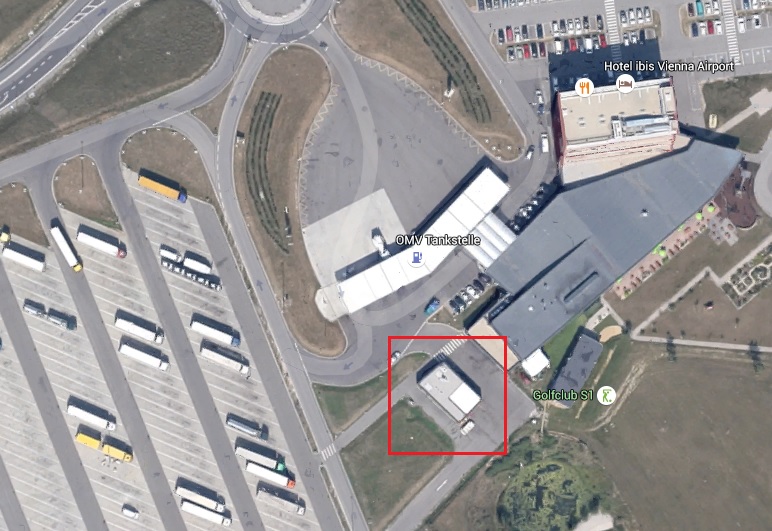I wasn't in the mood for pictures of my 5star hotel. but Here a Gmaps of the Recycle station highlighted in Red.